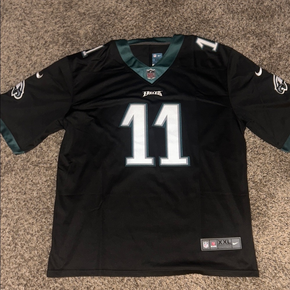 Nike Stitched AJ Brown Philadelphia Eagles #11 Jersey Size Men’s XXL